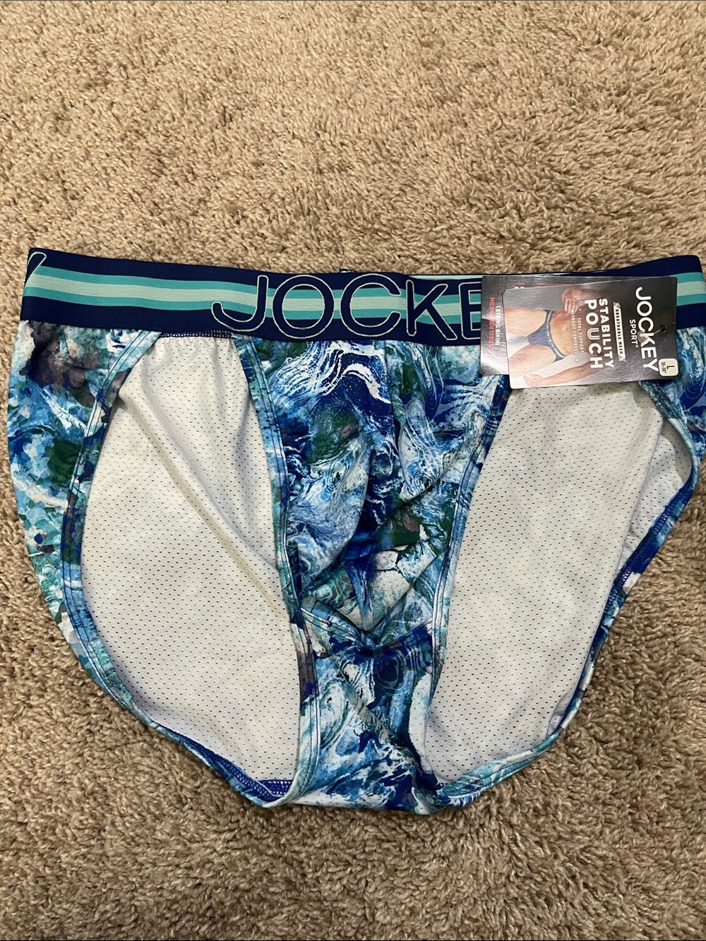 NWT- Jockey - Men’s L. string bikini